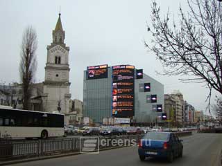 Project completed by Daktronics in the center of Bucharest