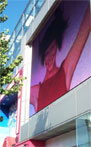 Grand écran LED pour publicité de plein air à Tokyo