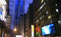 Grande exposition de la publicité pour publicité électronique